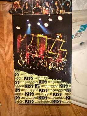 KISS MTV Unplugged VHS 1996 Concert Tape